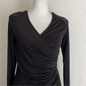 Isabella Oliver Maternity Maxi Party Gown Long Sleeve Formal